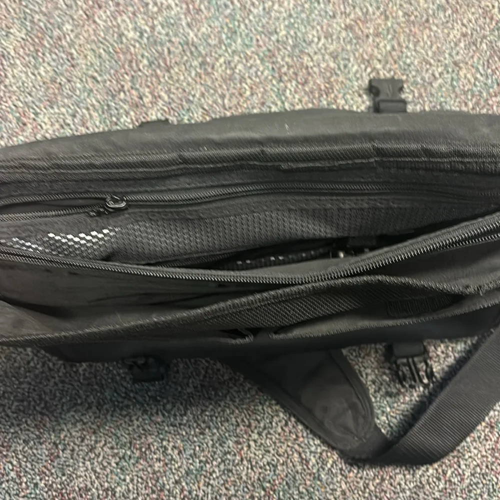 TUMI Black Messenger Bag